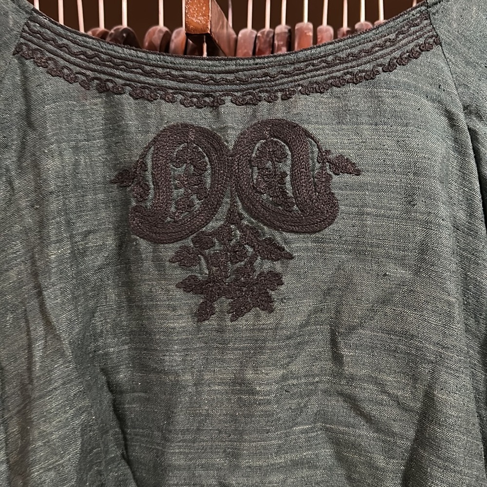 Joie silk shirt sleeve top - Picture 6 of 7